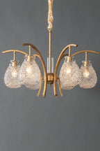 Flower bag chandelier