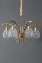 Flower bag chandelier