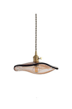 Flower Petal Glass Pendant Light