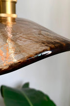 Flower Petal Glass Pendant Light
