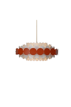 French Colorful Round Chandelier