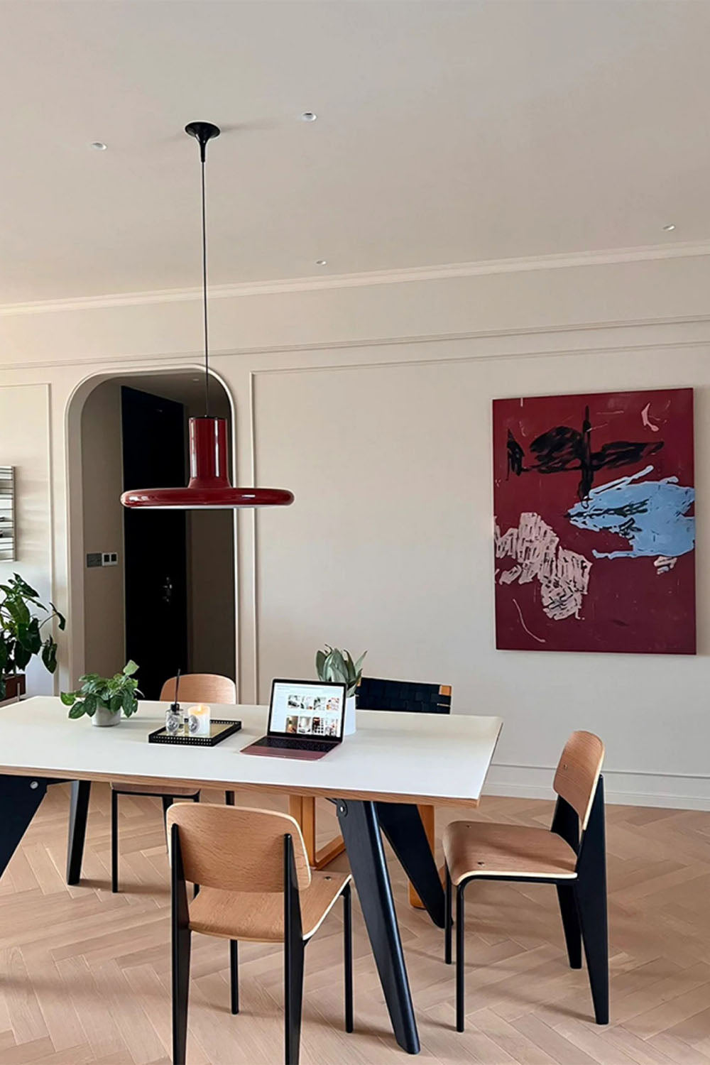 French Retro Nordic UFO Pendant Lamp