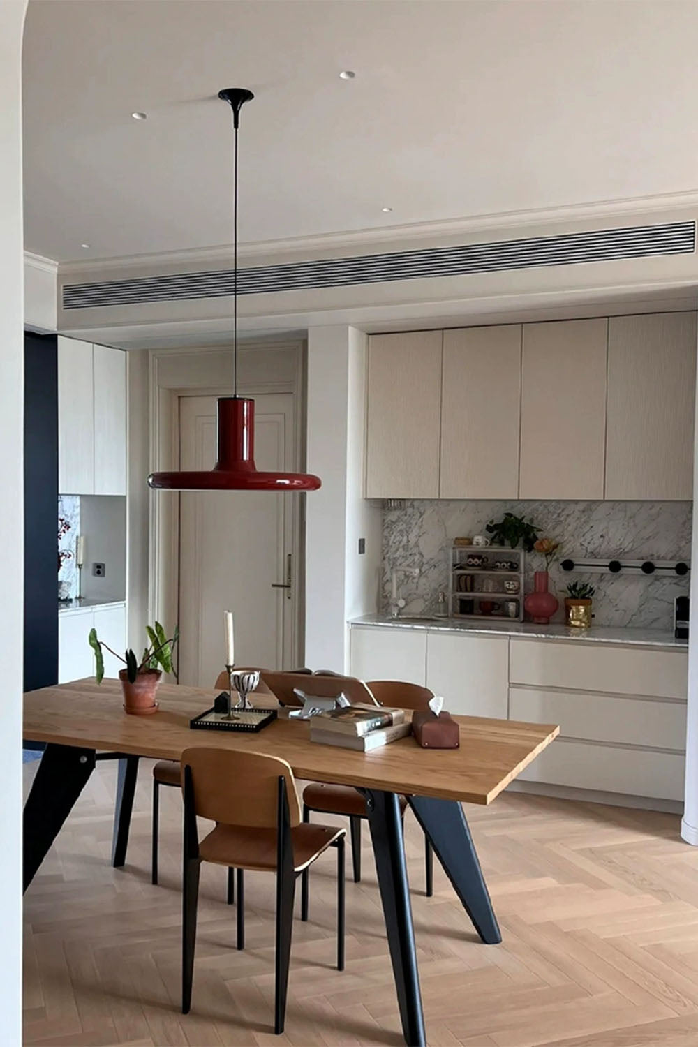 French Retro Nordic UFO Pendant Lamp
