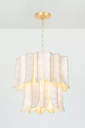 French Retro Shell Chandelier