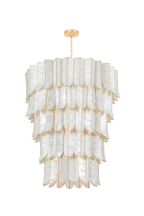 French Retro Shell Chandelier