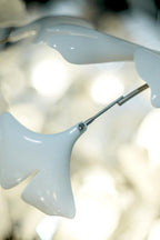 Cermaic Leaf Gingko Chandelier F