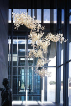 Cermaic Leaf Gingko Chandelier F