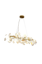 Cermaic Leaf Gingko Chandelier M
