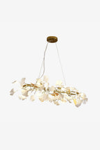 Cermaic Leaf Gingko Chandelier M