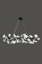 Cermaic Leaf Gingko Chandelier M