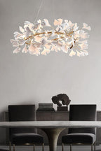 Cermaic Leaf Gingko Chandelier U