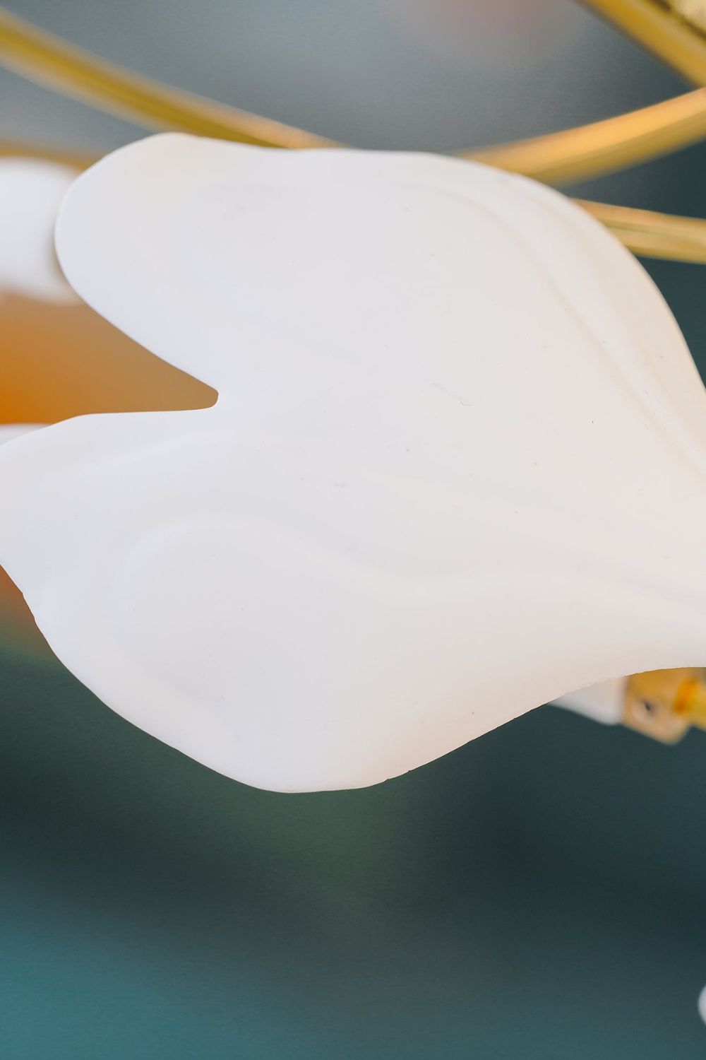 Cermaic Leaf Gingko Chandelier U