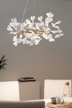 Cermaic Leaf Gingko Chandelier U