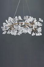 Cermaic Leaf Gingko Chandelier U