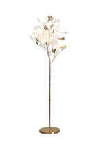 Cermaic Leaf Gingko Floor Lamp