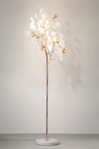 Cermaic Leaf Gingko Floor Lamp