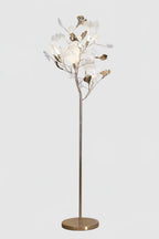 Cermaic Leaf Gingko Floor Lamp