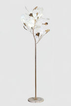 Cermaic Leaf Gingko Floor Lamp