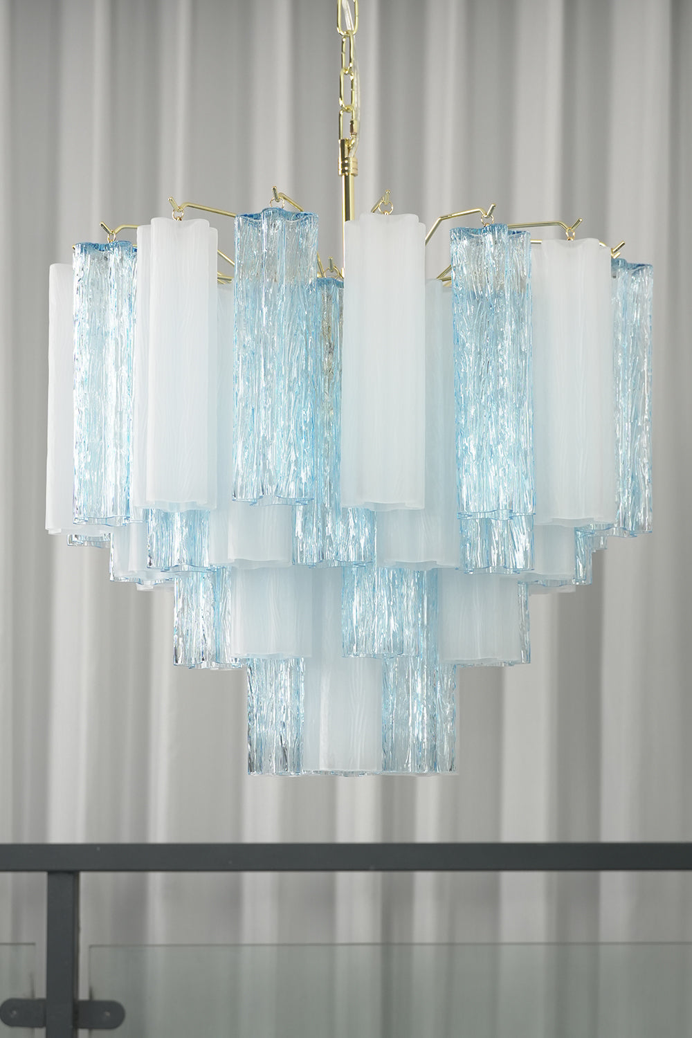 Glacier Ice Glass Chandelier