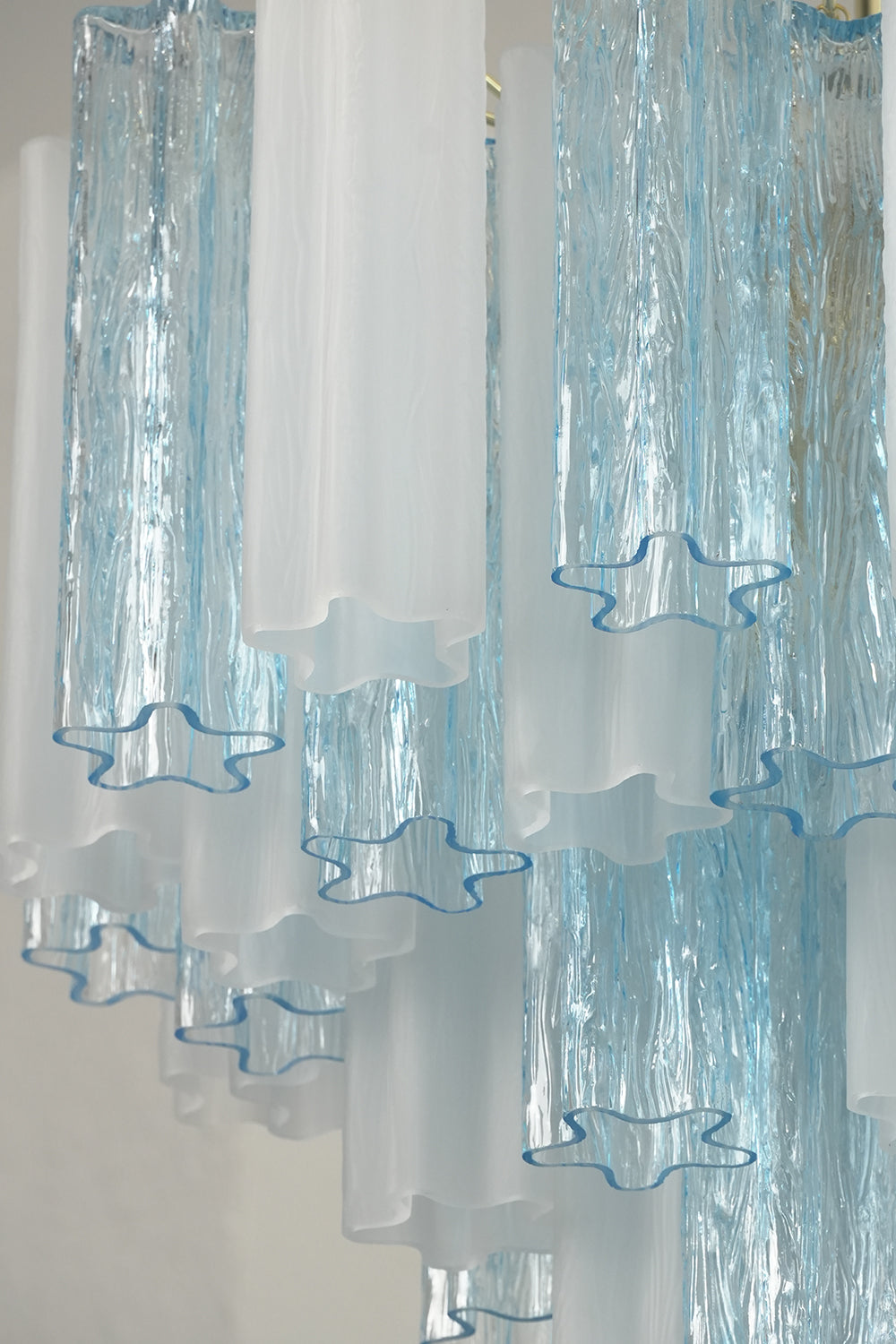 Glacier Ice Glass Chandelier