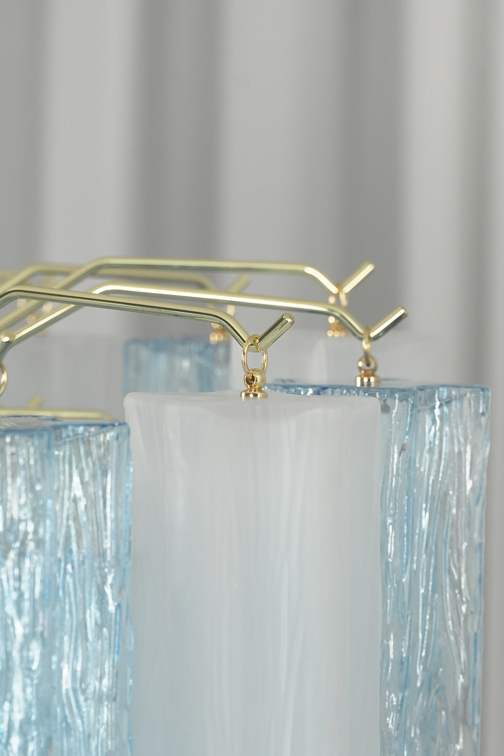 Glacier Ice Glass Chandelier