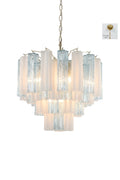Glacier Ice Glass Chandelier
