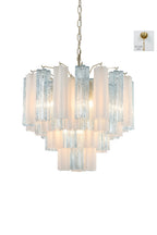 Glacier Ice Glass Chandelier