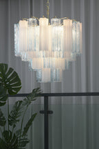 Glacier Ice Glass Chandelier