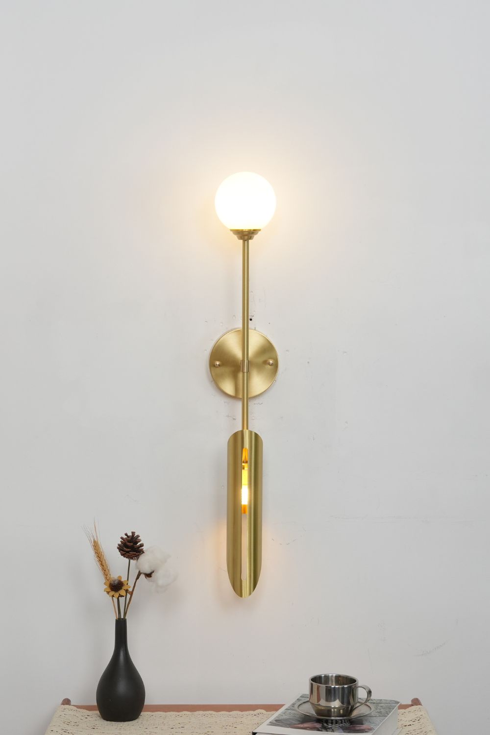 Gold Ion Modern Wall Lamp