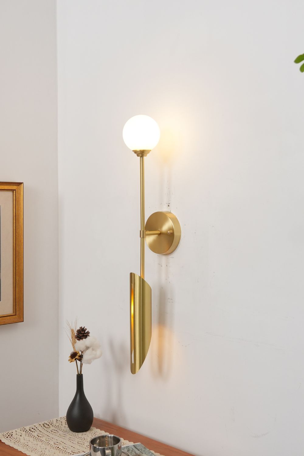 Gold Ion Modern Wall Lamp