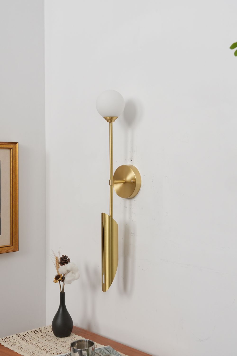 Gold Ion Modern Wall Lamp