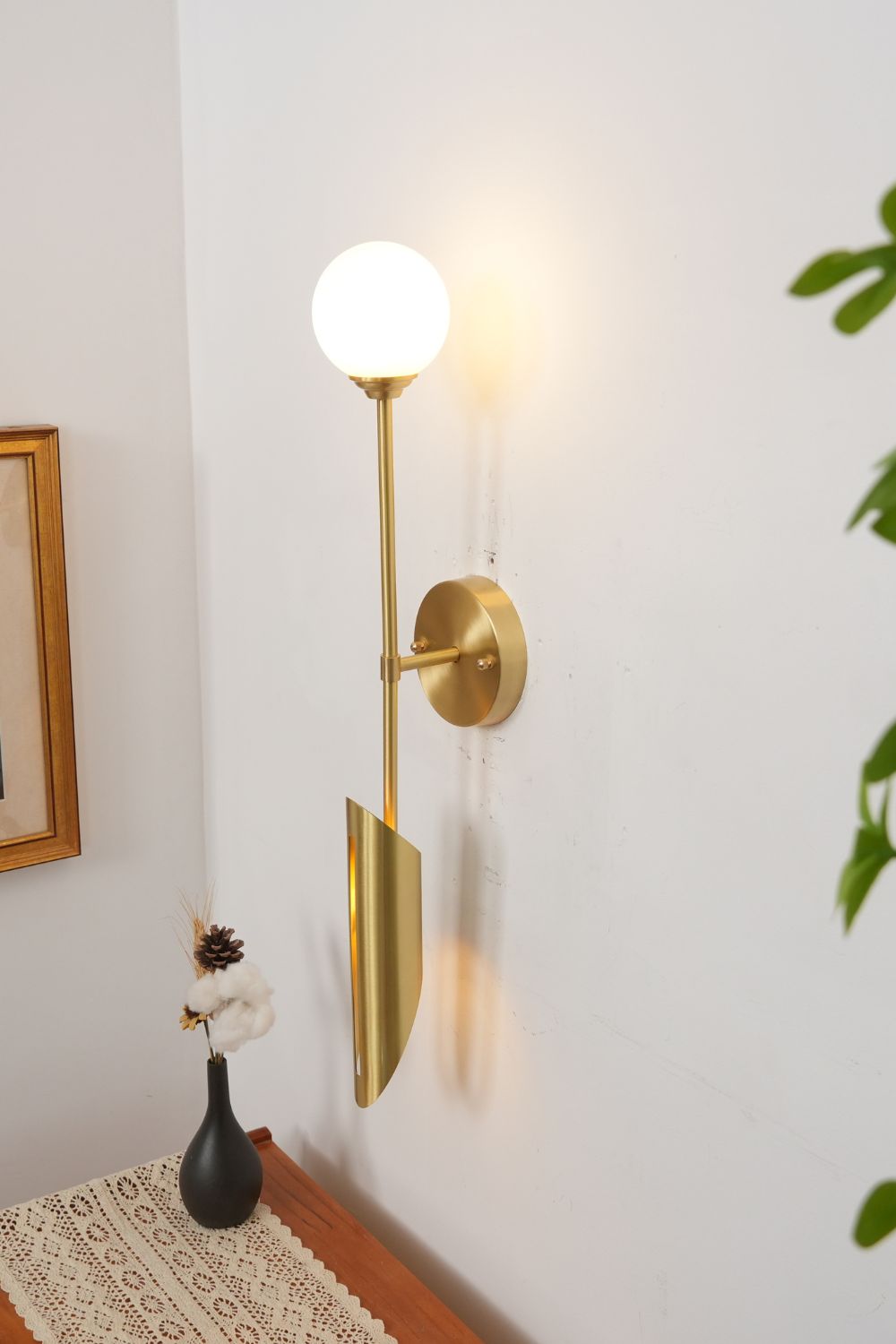 Gold Ion Modern Wall Lamp