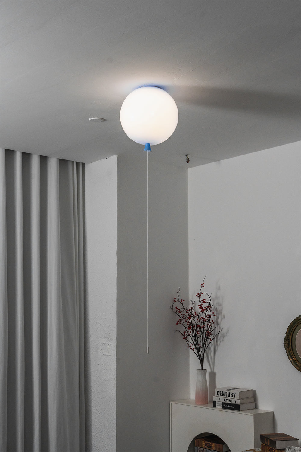 Glass Balloon Ceiling Light