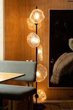 Glass Petals Floor Lamp