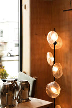 Glass Petals Floor Lamp