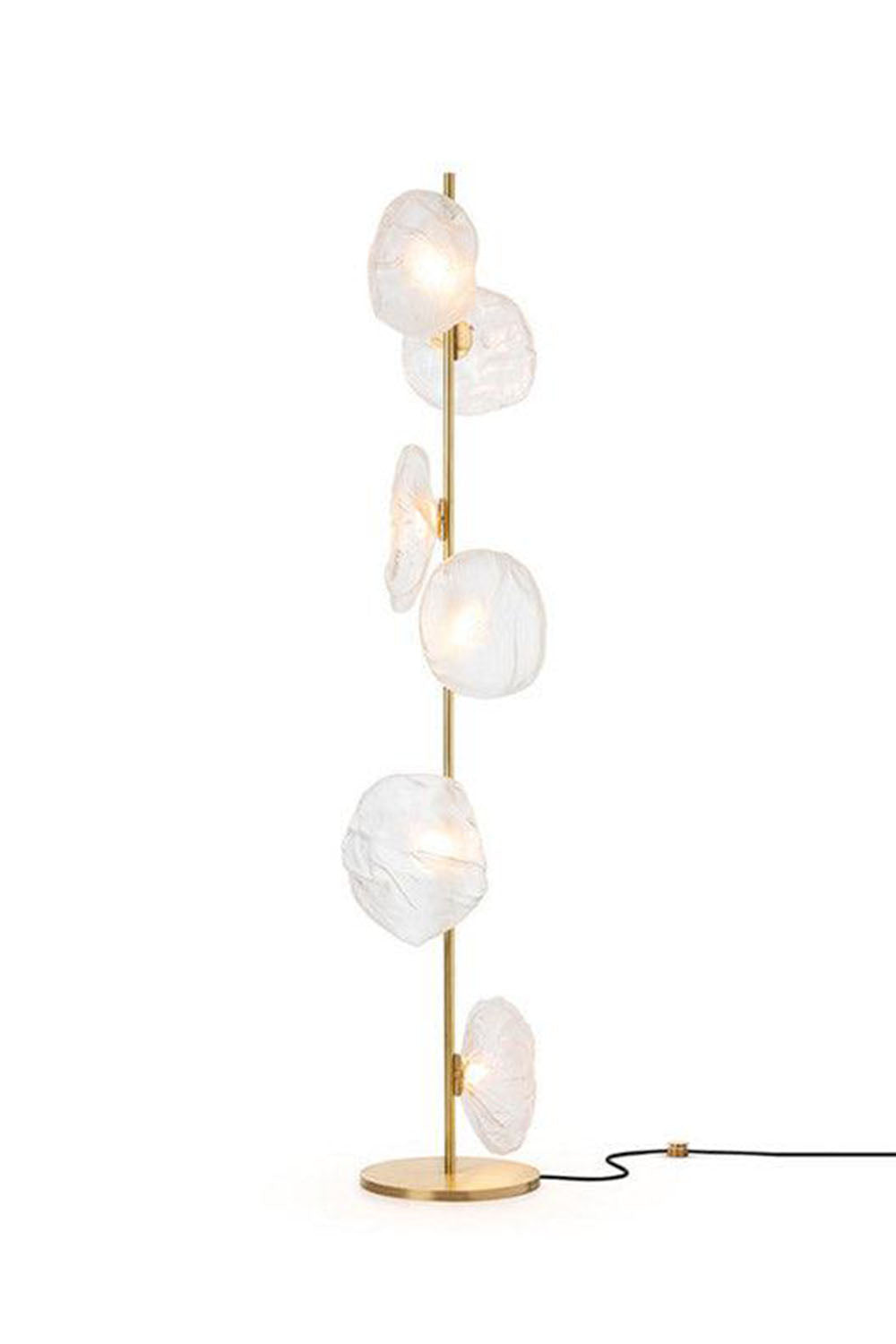 Glass Petals Floor Lamp