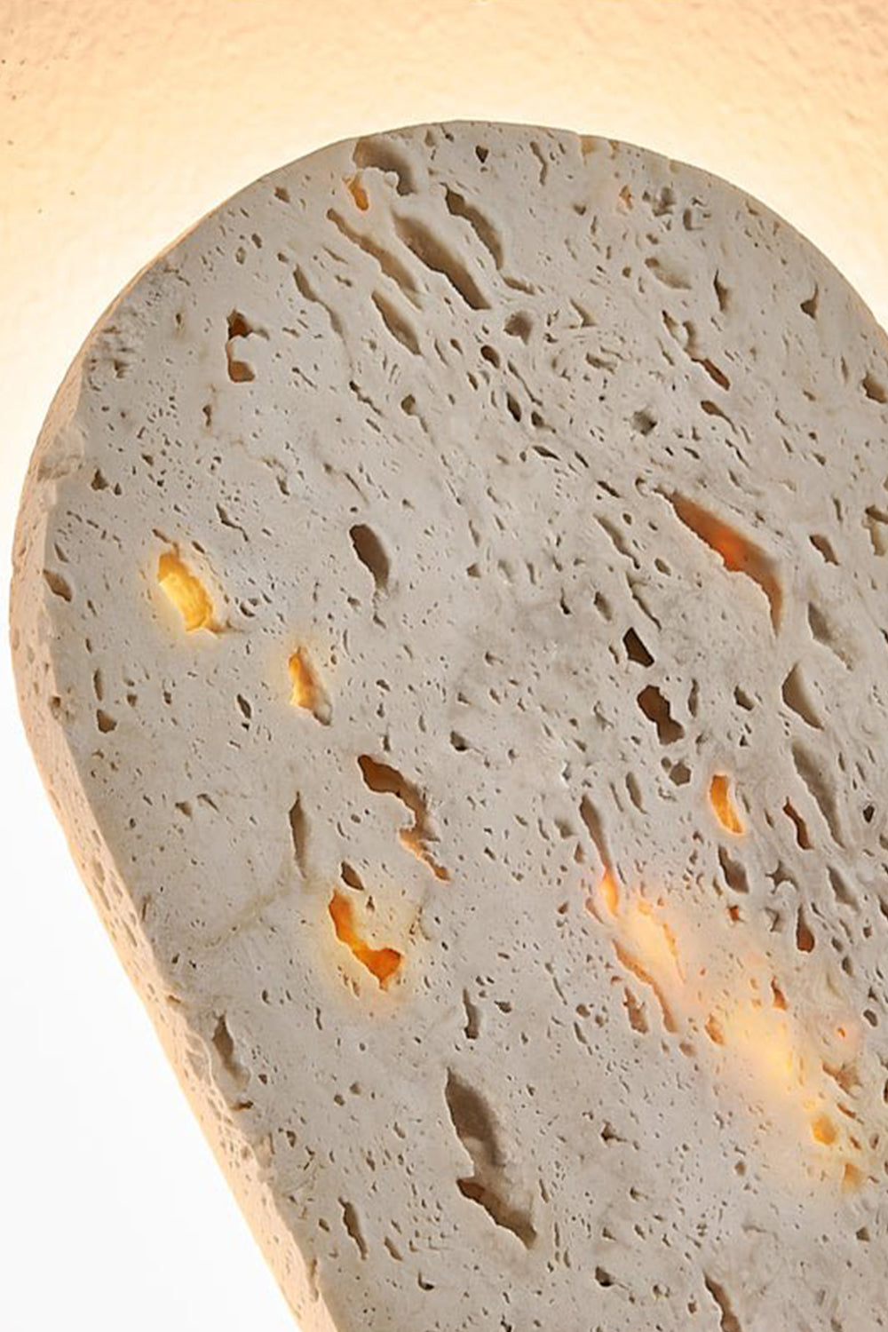 GlowPore Travertine Wall Lamp
