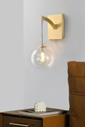 Golden Globe Wall Light