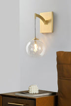 Golden Globe Wall Light