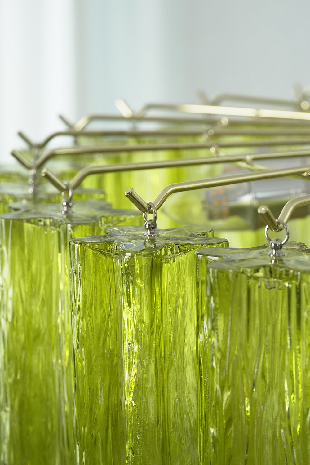 Green Glacier Tier Chandelier