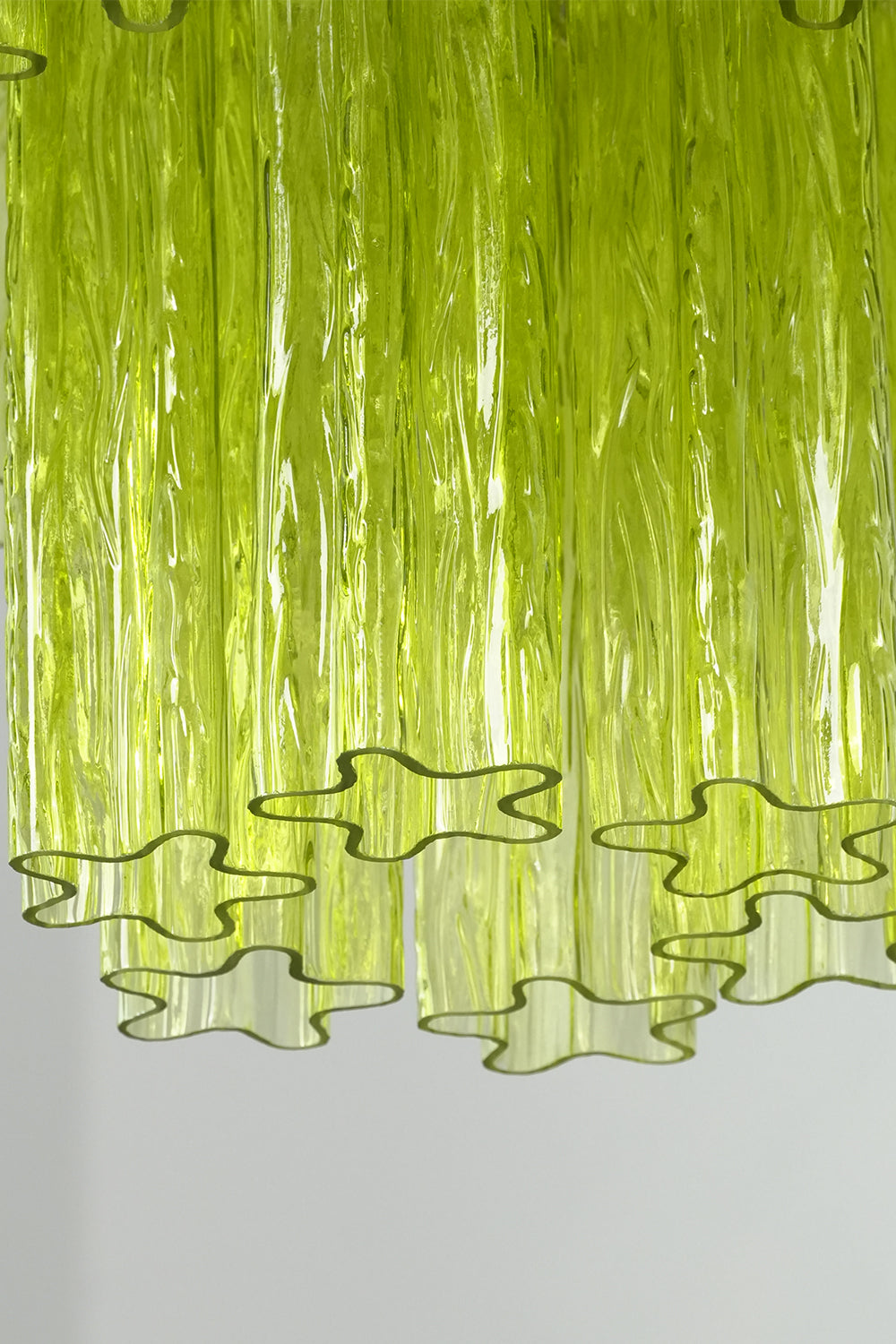 Green Glacier Tier Chandelier