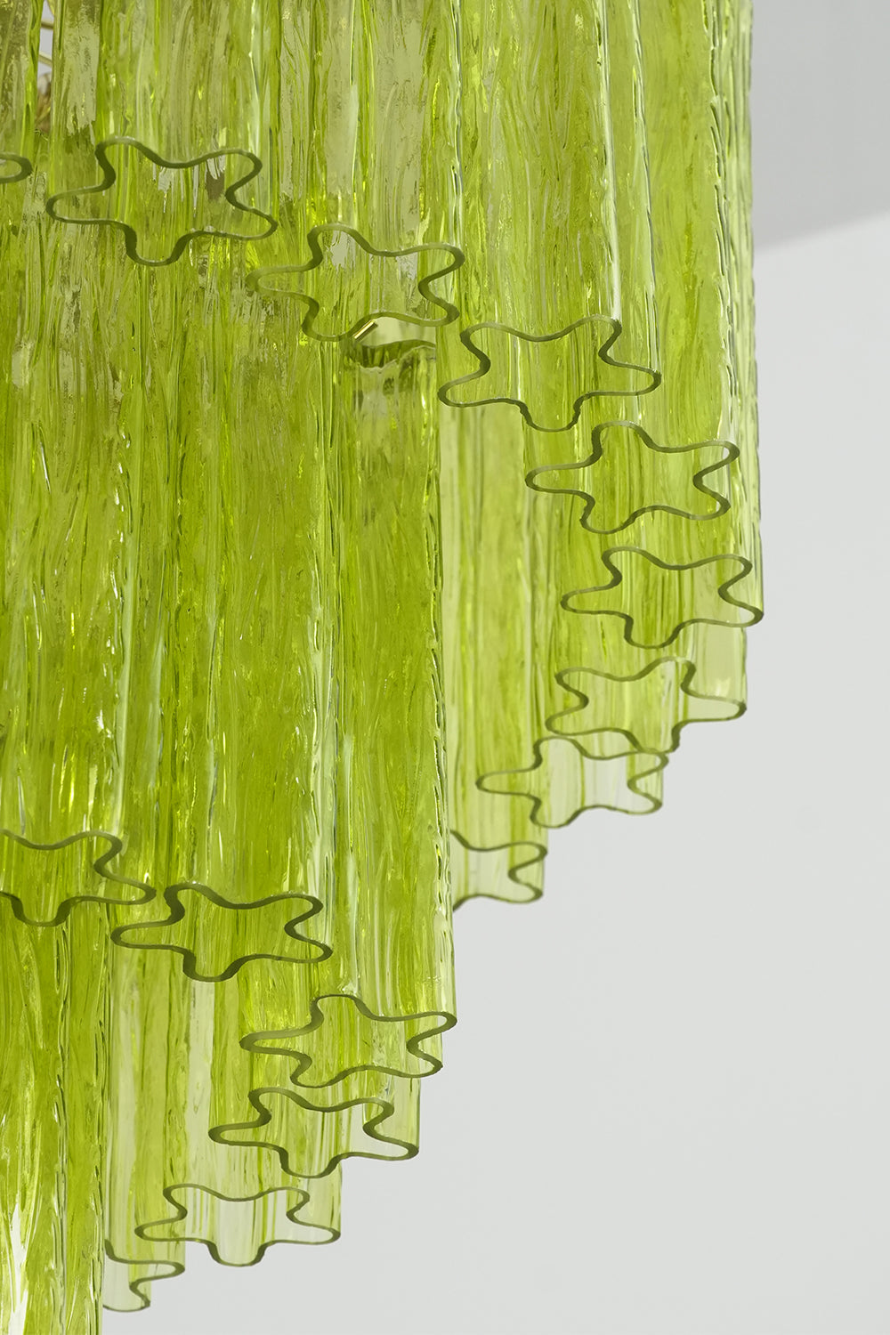 Green Glacier Tier Chandelier