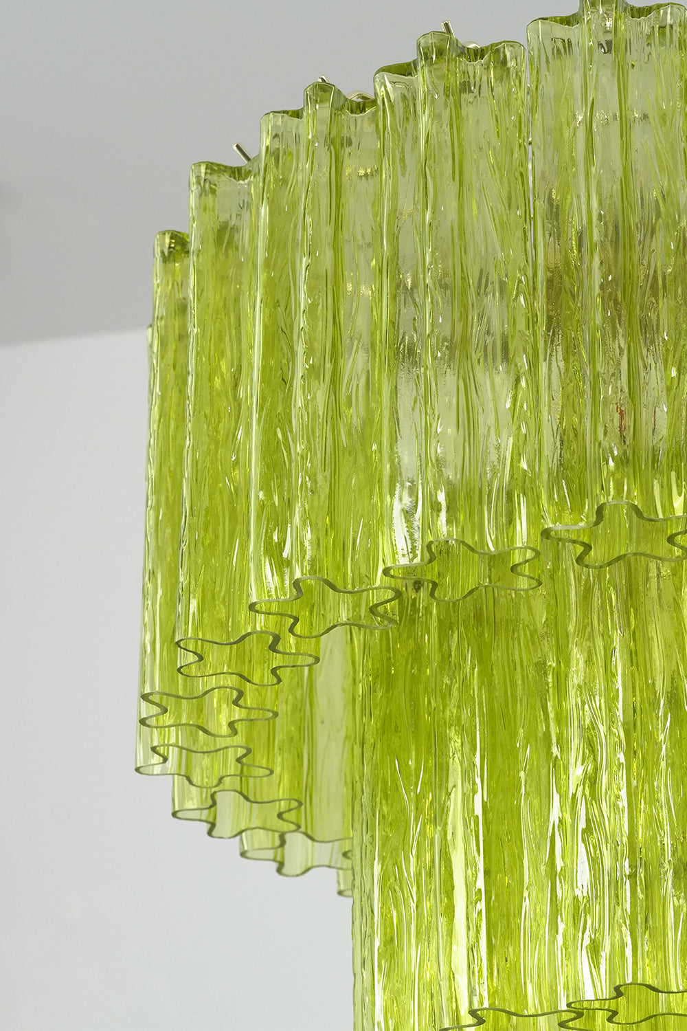 Green Glacier Tier Chandelier