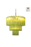Green Glacier Tier Chandelier
