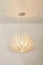 Helios Agave Glass Starburst Chandelier