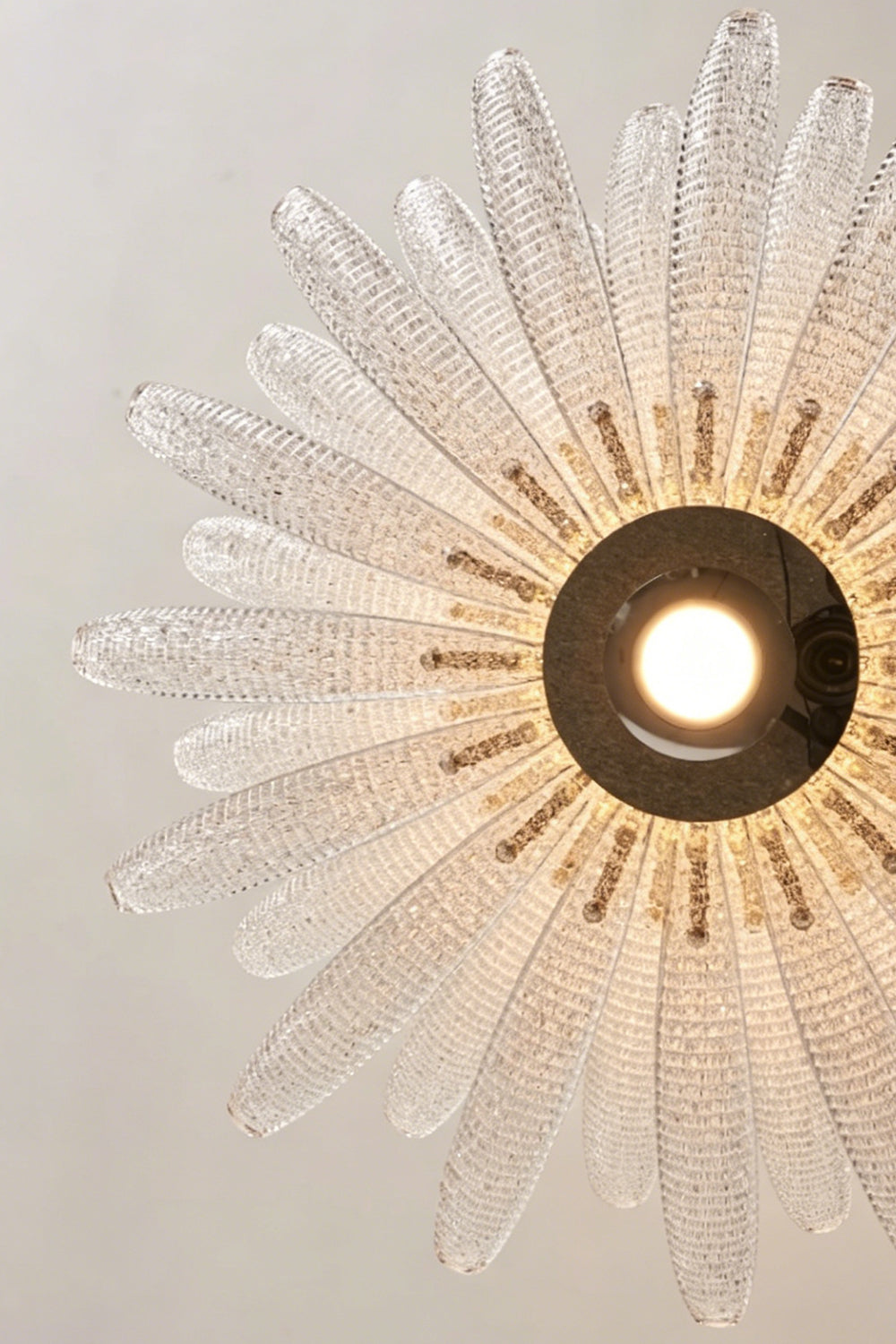 Helios Agave Glass Starburst Chandelier