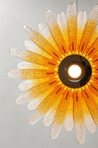 Helios Agave Glass Starburst Chandelier