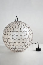 Honeycomb Shell Orb Pendant
