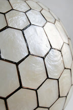 Honeycomb Shell Orb Pendant