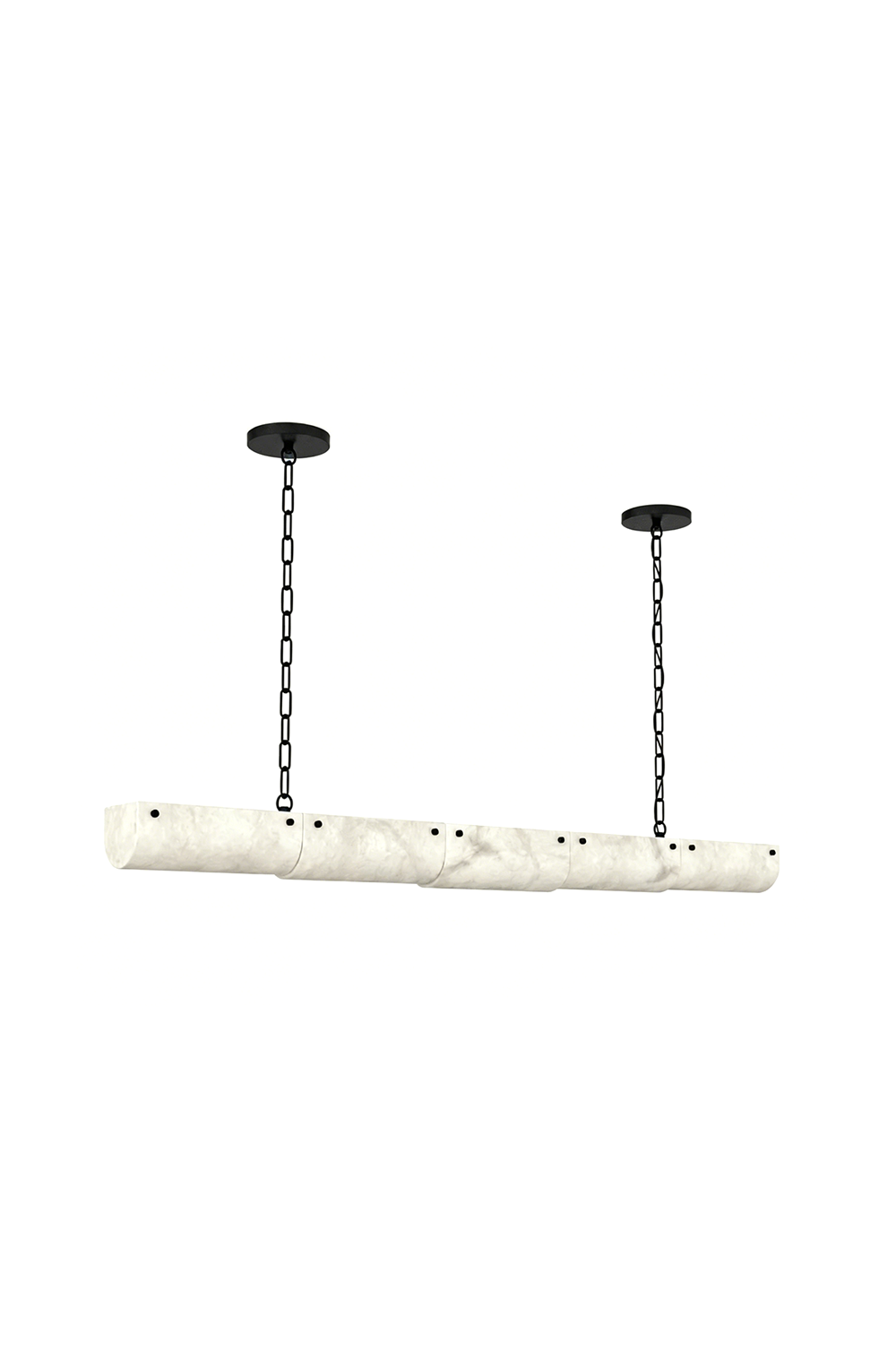 Imperial Strata Alabaster Linear Pendant Lamp